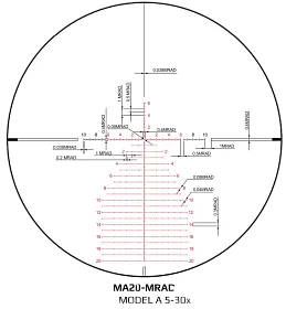 Оптический прицел ARKON Model A 5-30x56