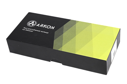 Кольца ARKON 34 мм быстросъемные на weaver, средние