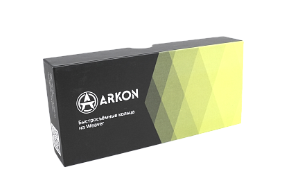 Кольца ARKON 30 мм быстросъемные на weaver, высокие