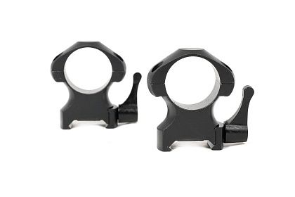 Кольца ARKON 25,4 мм быстросъемные на weaver, стальные, средние