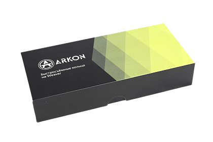 Кольца ARKON 30 мм быстросъемные на weaver, низкие